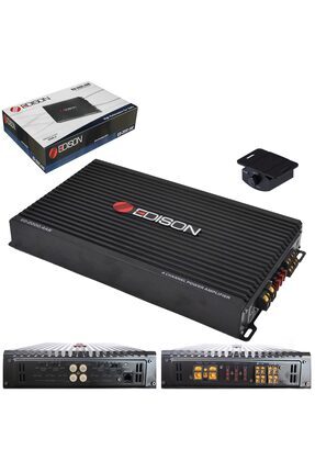ED-2000.4AB Oto Anfi Stereo 4X200 Watt 4 Kanal Bass Kontrol Image 0