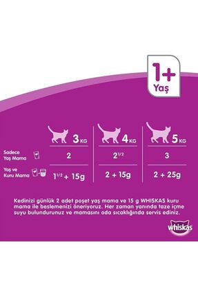 Pouch Somonlu Yaş Kedi Maması 85 Gr X 28 Adet Image 3
