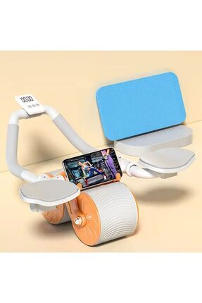 Sayaçlı Egzersiz Fitness Tekerleği Ab Wheel Karın Kası Kondisyon Spor Aleti Image 0