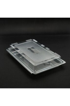 Kilitli Sızdırmaz Kap Baklava 1000 gr Plastik Sızdırmaz Baklava Kabı 25 Adet Image 2