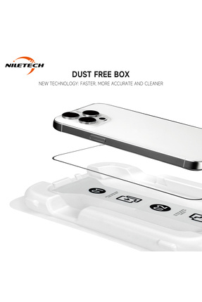 NİLETECH IPHONE 13  DUST FREE BOX KIRILMAZ CAM Image 0