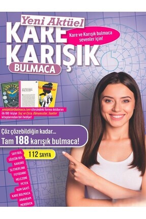 Yeni Aktüel Kare Karışık Bulmaca Sayı 1 Image 0