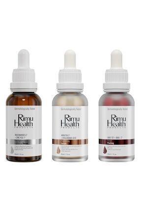 Sivilce Sebum Dengelemeyi Hedefleyen Ve Leke Önlemeye Yardımcı Bakım Seti 30ml+30ml+30ml Rm000122 Image 0