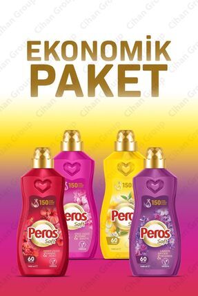 Konsantre Yumuşatıcı Ekonomik Paket 1440 ml X 4'lü Image 0
