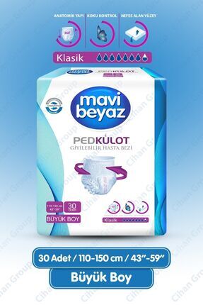 Ped Emici Külot Hasta Bezi Large Büyük (30 Adet) Image 0