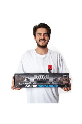 Kişiye Özel Isimli Plakalık Hd Kalite Uv Kabartma Plakalık - Işıksız Plakalık Image 1