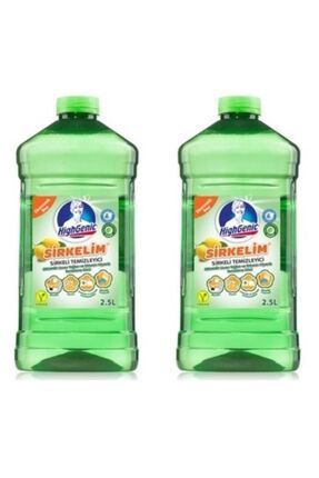Sirkelim Sirkeli Temizleyici Organik Limon Esanslı Ekonomik Boy 2 X 2500 Ml Image 0