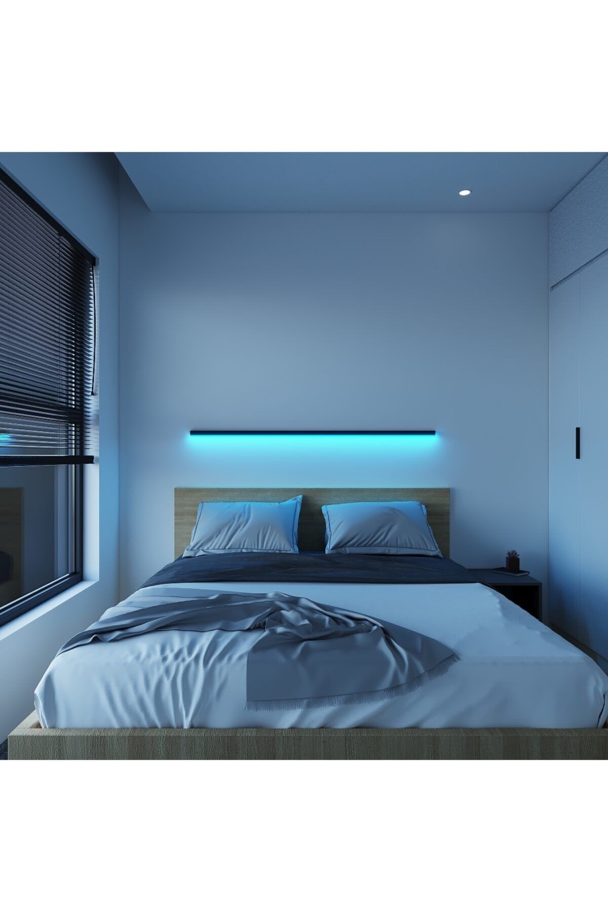 bluedıgıtal Uzaktan Kumandalı Samsung Led Abajur Gece Lambası Rgb Yuksek Işık Sistemi