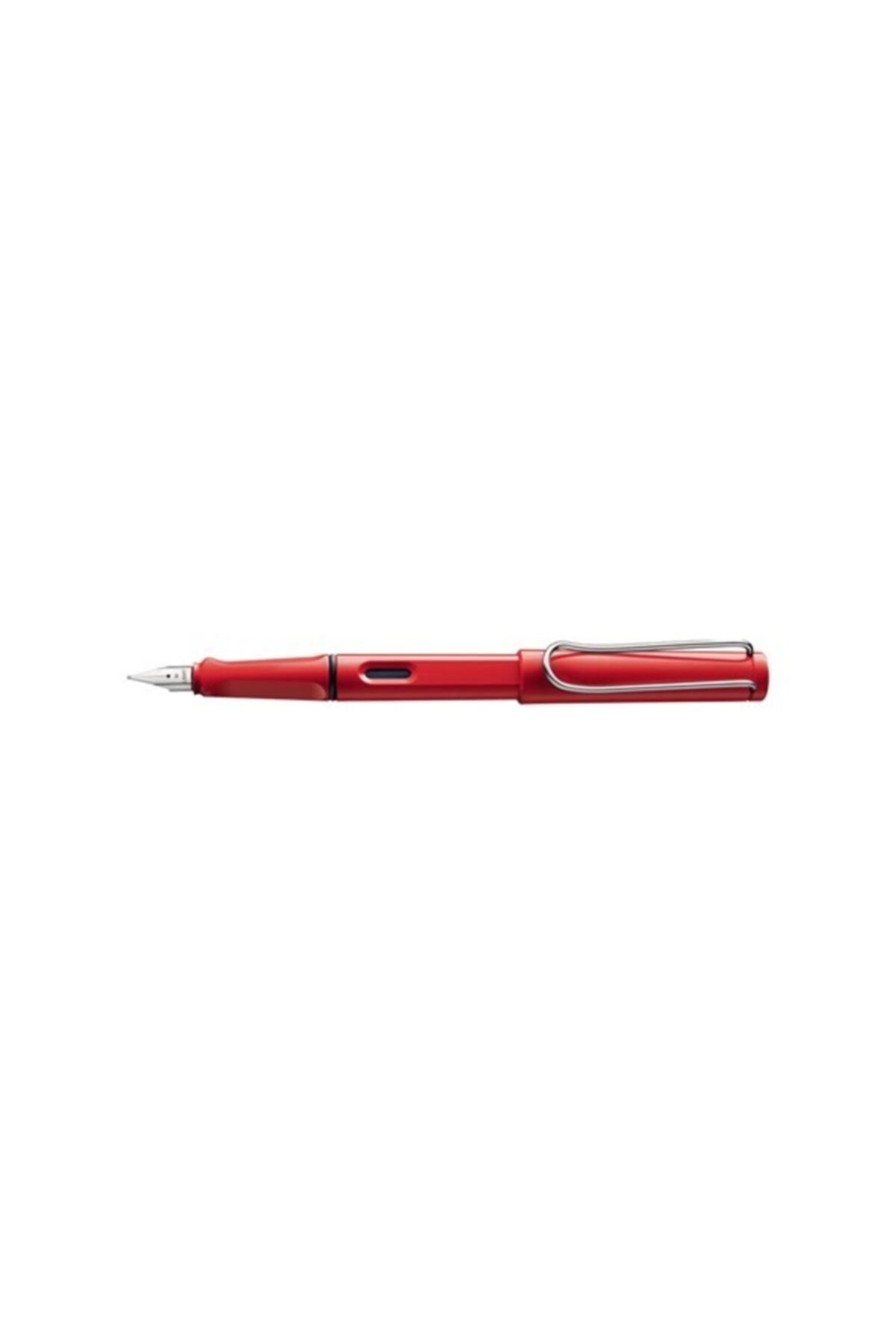 Lamy Safarı Dolma Kalem Metal Klıps F Uc Kırmızı