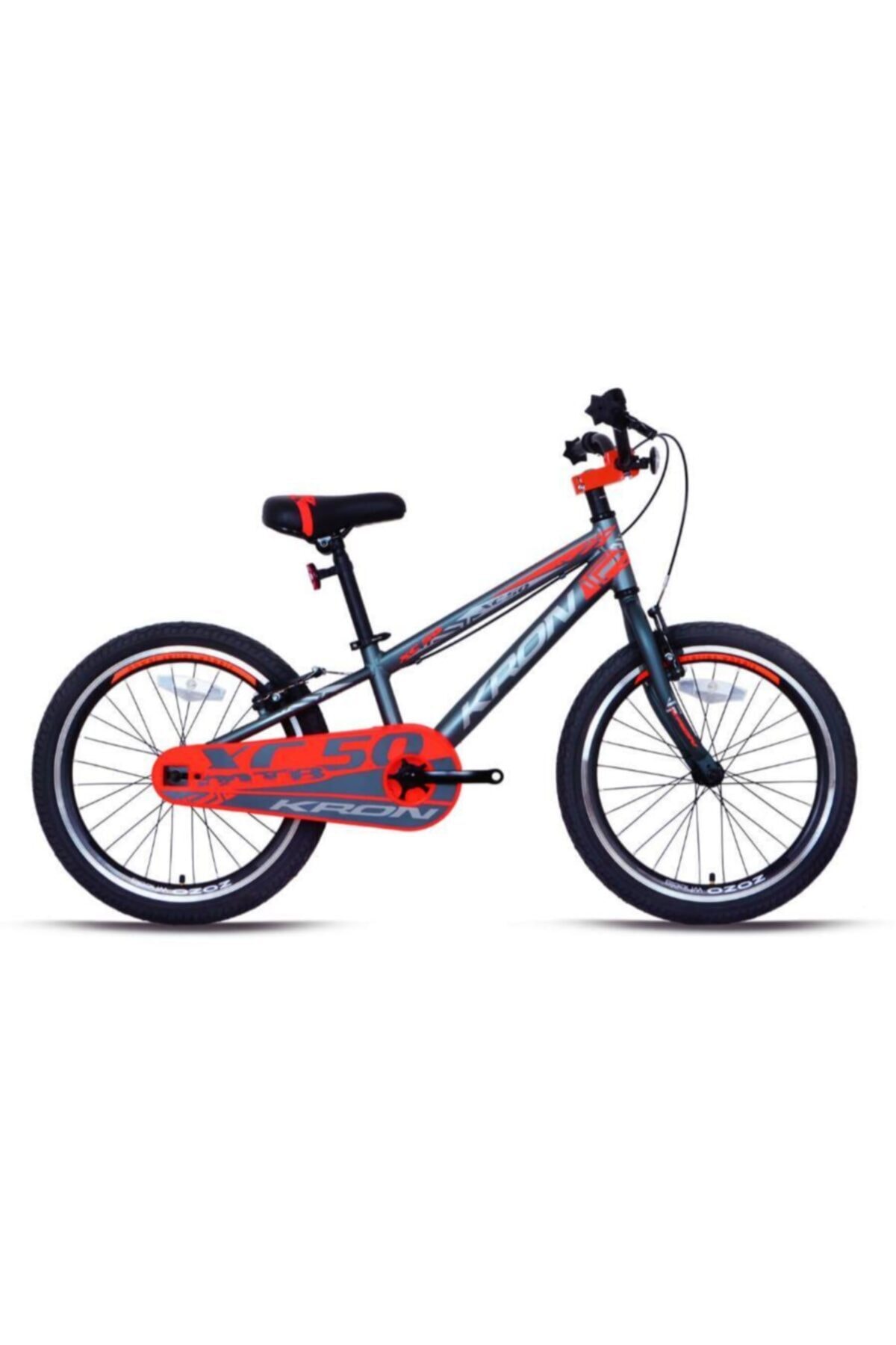 Kron Xc 50 V 20 Jant Erkek Çocuk Bisikleti Mat Füme-Gri-Neon Turuncu