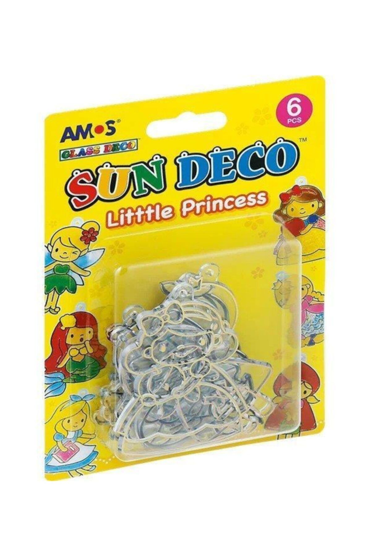 Amos Cam Boyama 6 Lı Vıtray Setı (pleksi)