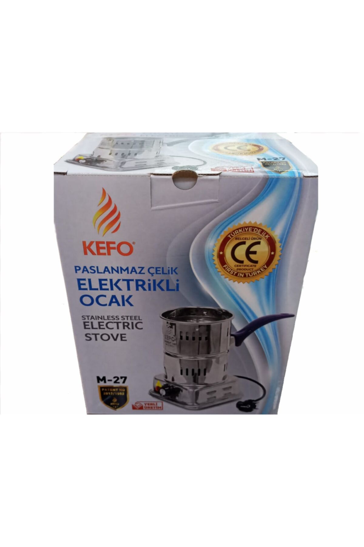 instatech Kefo Termostatlı Isı Ayarlanabilir Çelik Elektrikli Ocak Nargile Köz Yakma Makinası Ce Belgeli