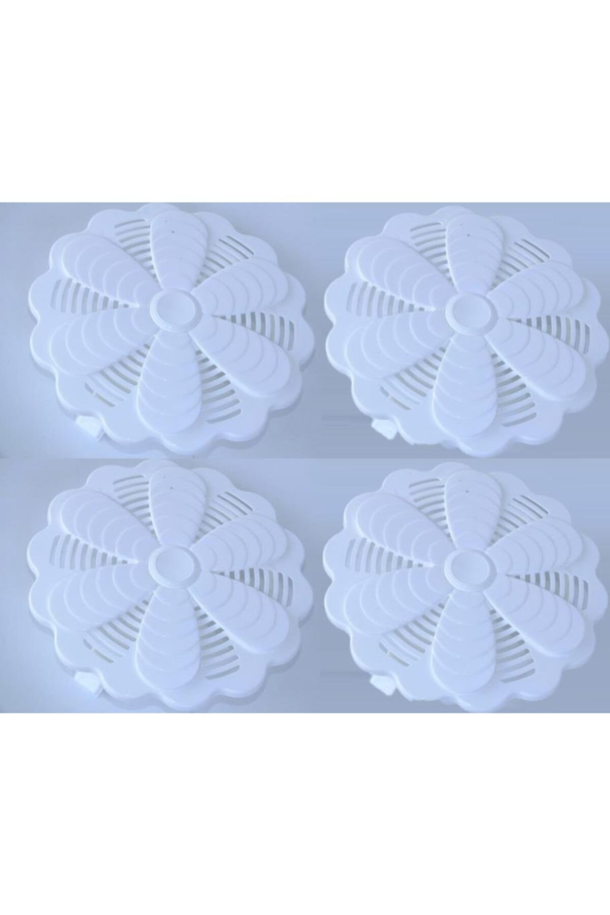 Tvet Dekoratif Papatya Şekilli Baca Kapağı 12,5 cm 4 Adet