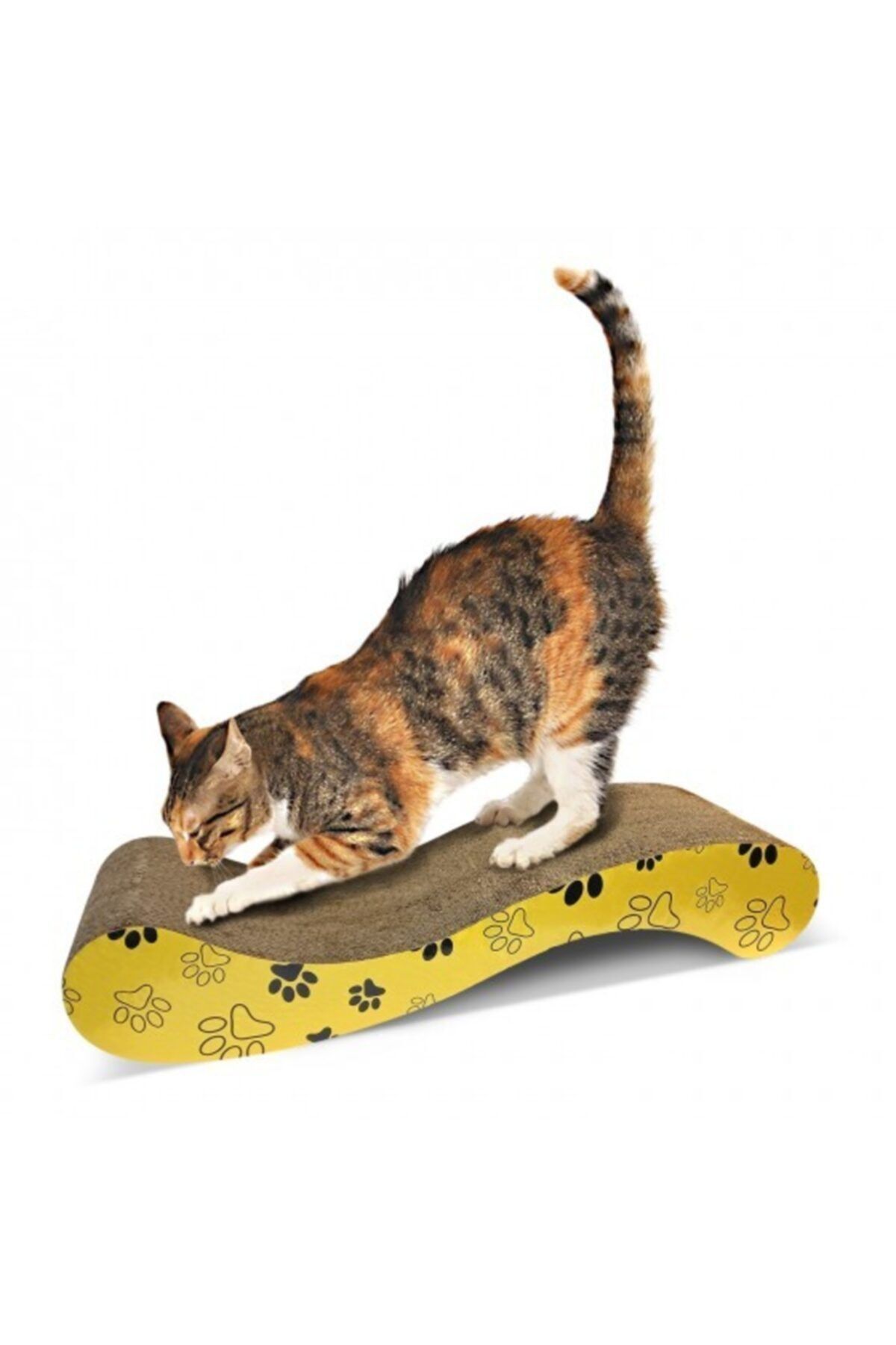 Artikel Ondüle Karton, Kedi Tırmalama Tahtası 67x13x20cm, Kedi Tırmalama Rampası