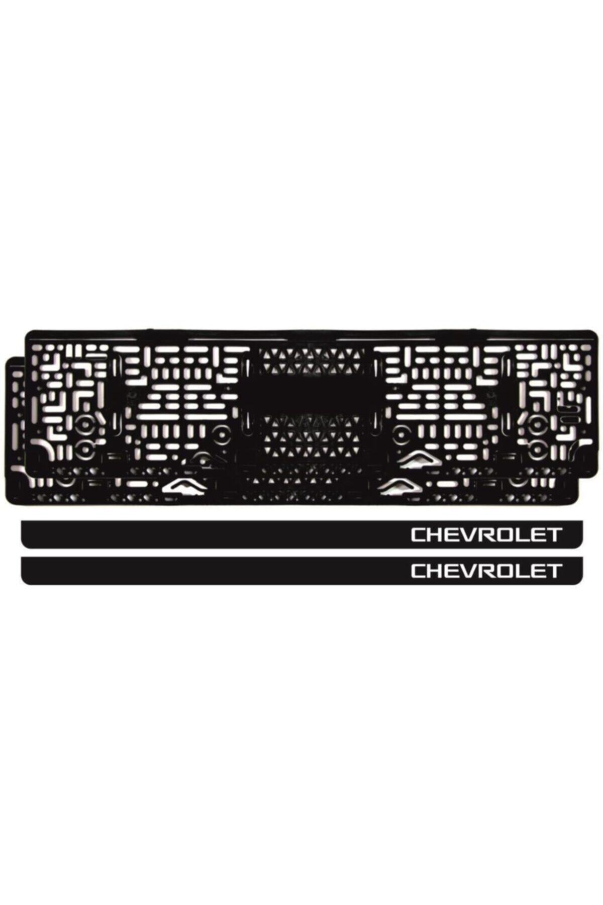 Ömr Dizayn Hediye Lazer Kesim -chevrolet- Takmatik Plakalık