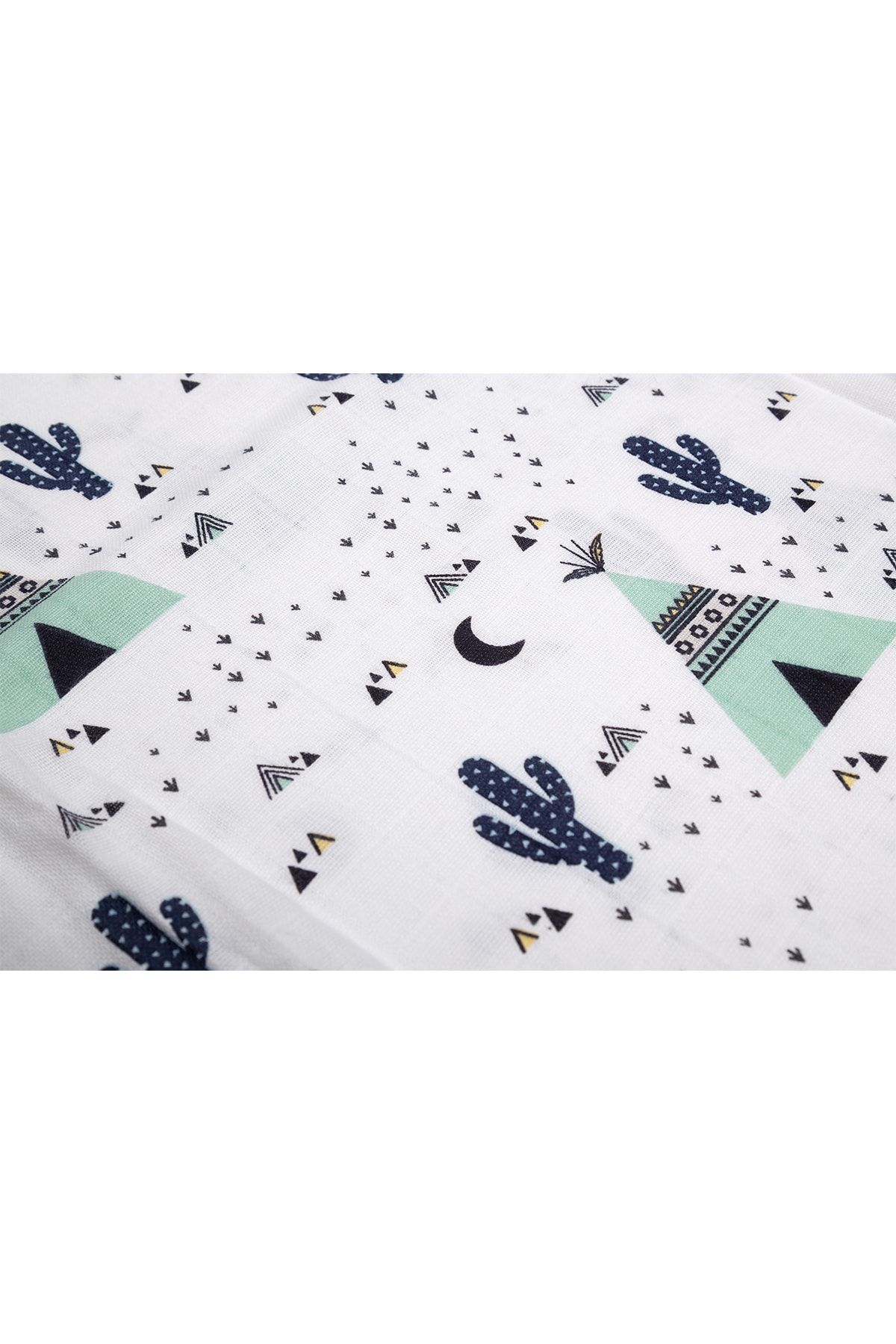ipek kehribar 110x110 cm muslin ortu puset ortusu pamuk muslin battaniye yesil mavi kaktus fiyati yorumlari trendyol
