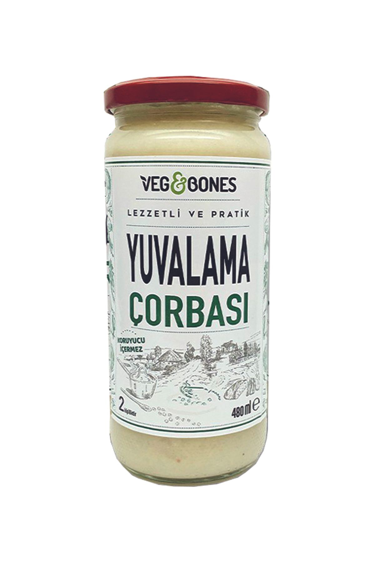 Veg&Bones Yuvalama Çorbası 480 ml