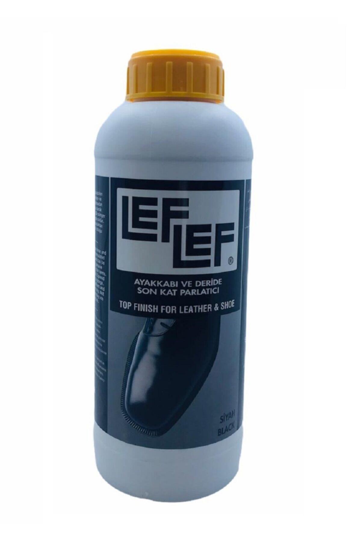 LEFLEF Son Kat Parlatıcı (deri Sütü) 1000 Ml 1 Adet (leathercraft, Deri Hobi) Siyah