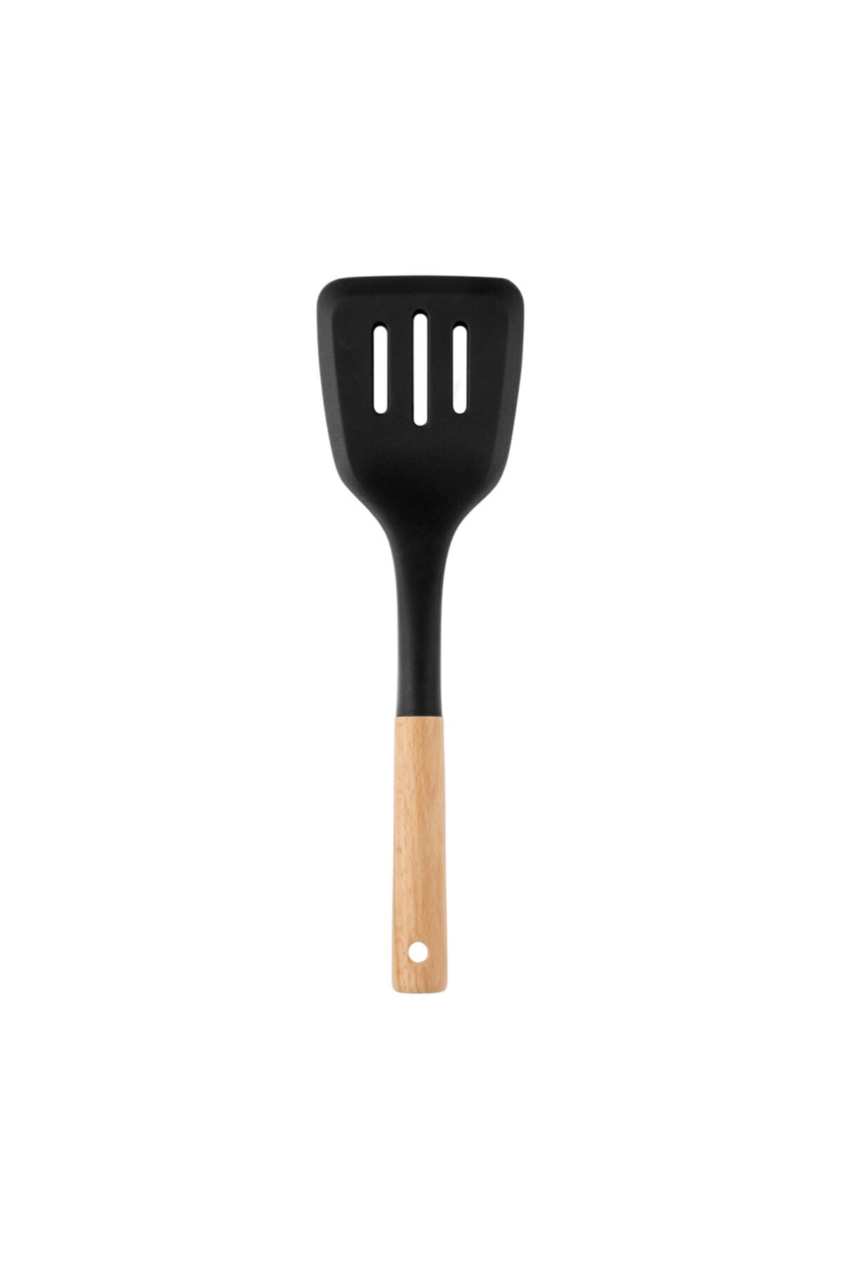 klt Ahşap Silikon Delikli Spatula