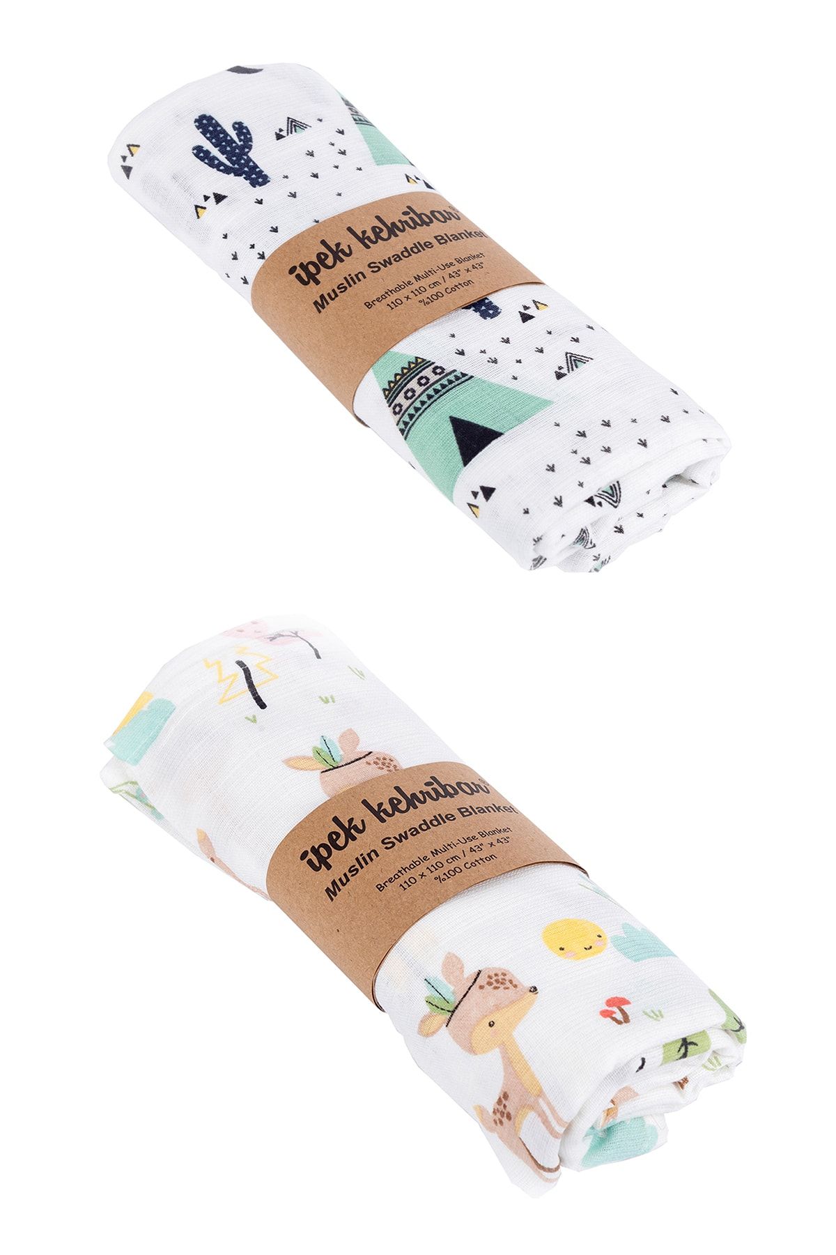 Deer muslin blanket store
