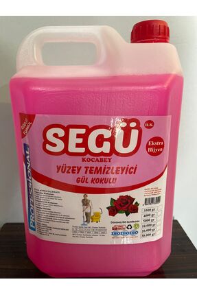 YÜZEY TEMİZLEYİCİ GÜL KOKULU EKSTRA HİJYEN 5000 GR. Image 0