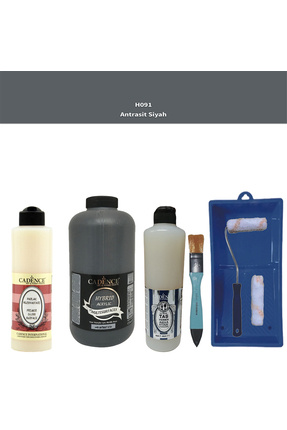 Banyo Mutfak-Cadence Multi H-091 Antrasit Siyah 2000Ml Par Yüzey 500Ml Taş Vernik Mat 500Ml ruloset Image 0