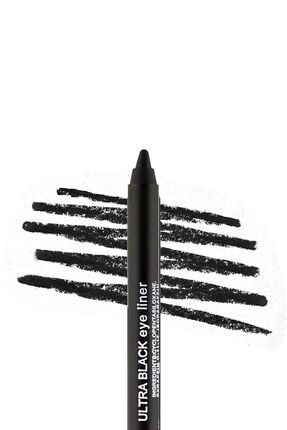 Suya Dayanıklı Siyah Yağlı / Jel Göz Kalemi Eyeliner Image 1