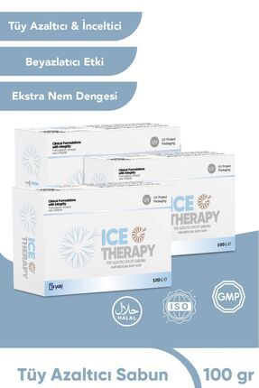 Tüy Azaltıcı Ve Seyreltici -beyazlatıcı Etkili Vücut Sabunu (FORMİC ACİD & GLİSERİN) 100 gr 3 Adet Image 0