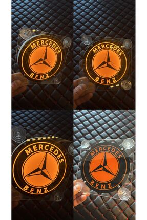 MERCEDES  24 V CAM ÖNÜ LOGO 2 ADET Image 0