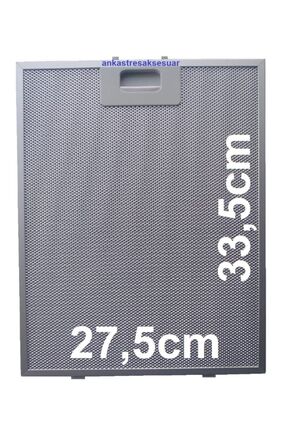 Davlumbaz Yağ Filtresi 275x335mm Aspiratör Ekstrüzyon Metal Tel Filtre 27,5x33,5cm Image 0