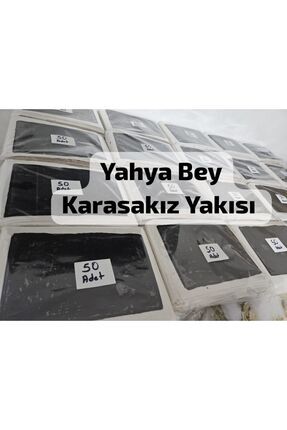 10 Adet Doğal Kara Sakiz Özel Ürün Özel Üretim BEZ ÜZERİNE EL YAPIMIDIR Image 0