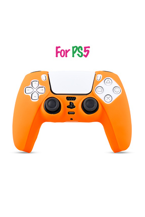PS5 Gamepad Uyumlu Silikon Kılıf - Color Chaos Image 0