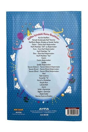 Kuran Öğreniyorum Elif Ba Mavi Image 1