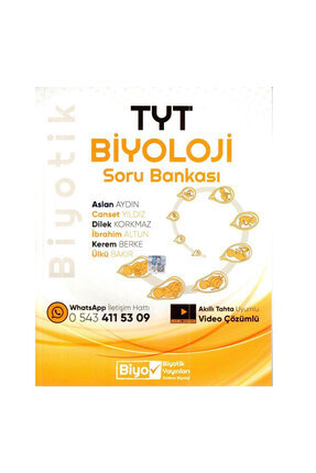 Tyt Biyoloji Biyotik Soru Bankası Yeni 2026 Image 0