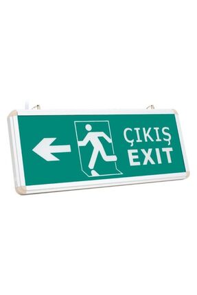 Ct-9170 3 Watt Acil Çıkış Exıt Levhası (sola) Ledli Şarjlı Image 0