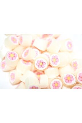 Pembe Çiçek Desenli Lolly Akide Şeker 100 Gr. Image 0