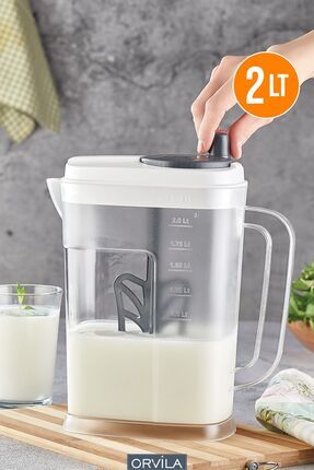Mikser Çırpıcı Karıştırıcı Sürahi 2 Lt | Limonata Ayran Içecek Image 0