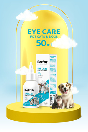 Kedi ve Köpekler için Göz Bakım Damlası 50 ML Image 0