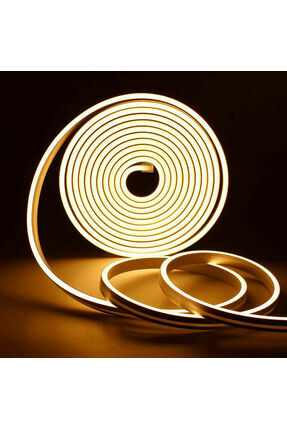 Esnek Neon Hortum Led - Gün Işığı (3000K) - 12 V - Dış Mekan - 50 Metre - CT-4455G Image 0