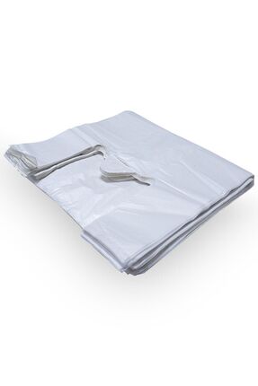 Birinci Sınıf Beyaz Market Pazar Taşıma Poşeti Büyük Boy 30x45 Cm 1 Kg Image 2