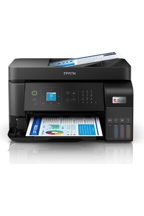 L5590 Meaf Yazıcı - Tarayıcı - Fotokopi - Faks Renkli Mürekkep Tanklı Yazıcı Wi-Fi Ethernet Image 0
