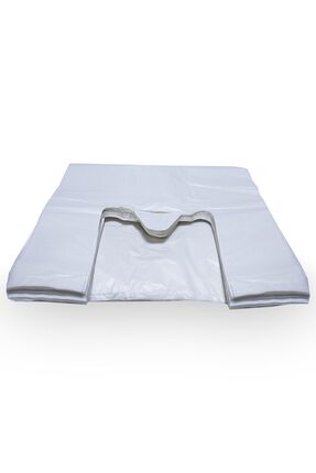 Birinci Sınıf Beyaz Market Pazar Taşıma Poşeti Büyük Boy 30x45 Cm 1 Kg Image 4