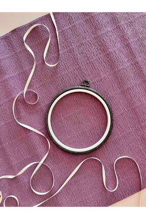 Nurge Dekoratif Ahşap Görünümlü Yuvarlak Kasnak No : 3 Image 0