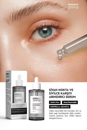 Sivilce ve Siyah Nokta Karşıtı Cilt Temizleyici Serum 50 Ml Image 0
