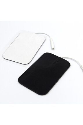 Kablolu / Soketli Elektrot 5x9 cm Ems Tens Cihazı Pin Girişli Elektrod 1 Paket = 4 Adet Image 0