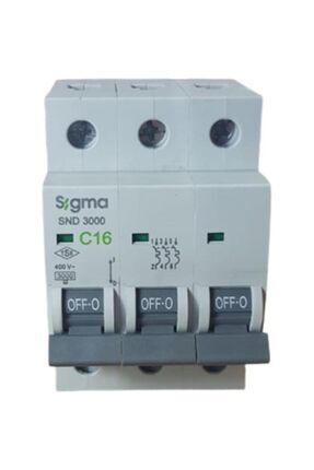 3X20A C/3ka W Otomatik Sigorta Sigma Image 0