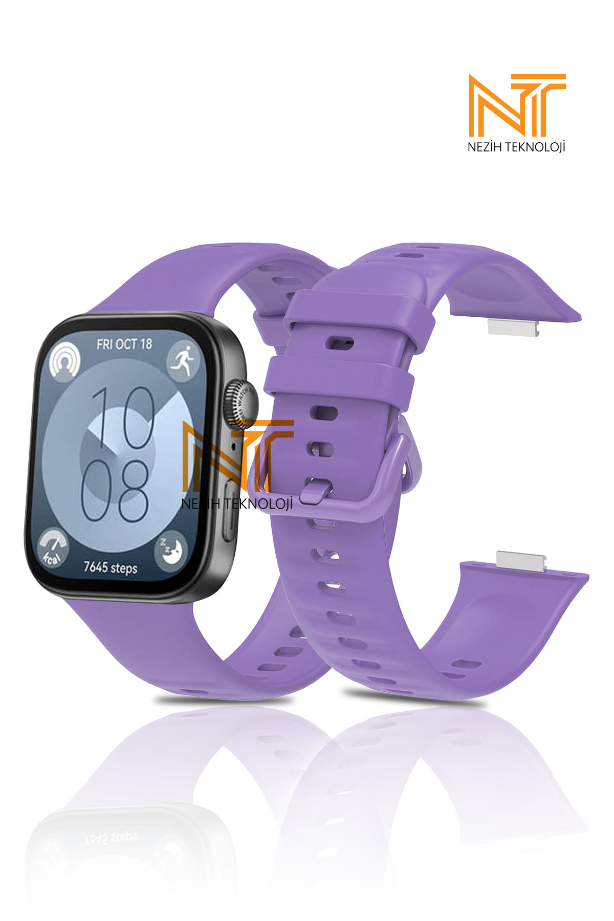 بند/بند سیلیکونی ژل نرم با کیفیت A+ Huawei Watch Fit 3 سازگار