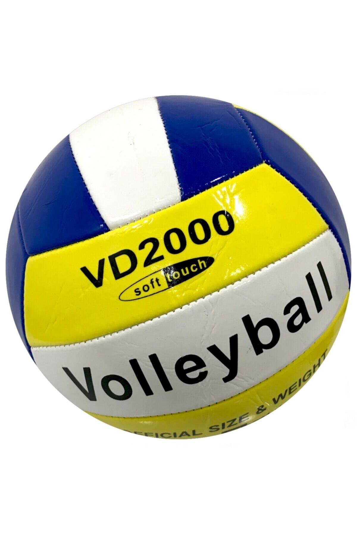 Asya Yılın Ilk Fırsatları - B7039 Dikişli Voleybol Topu 20cm - ™ Beyaz At®