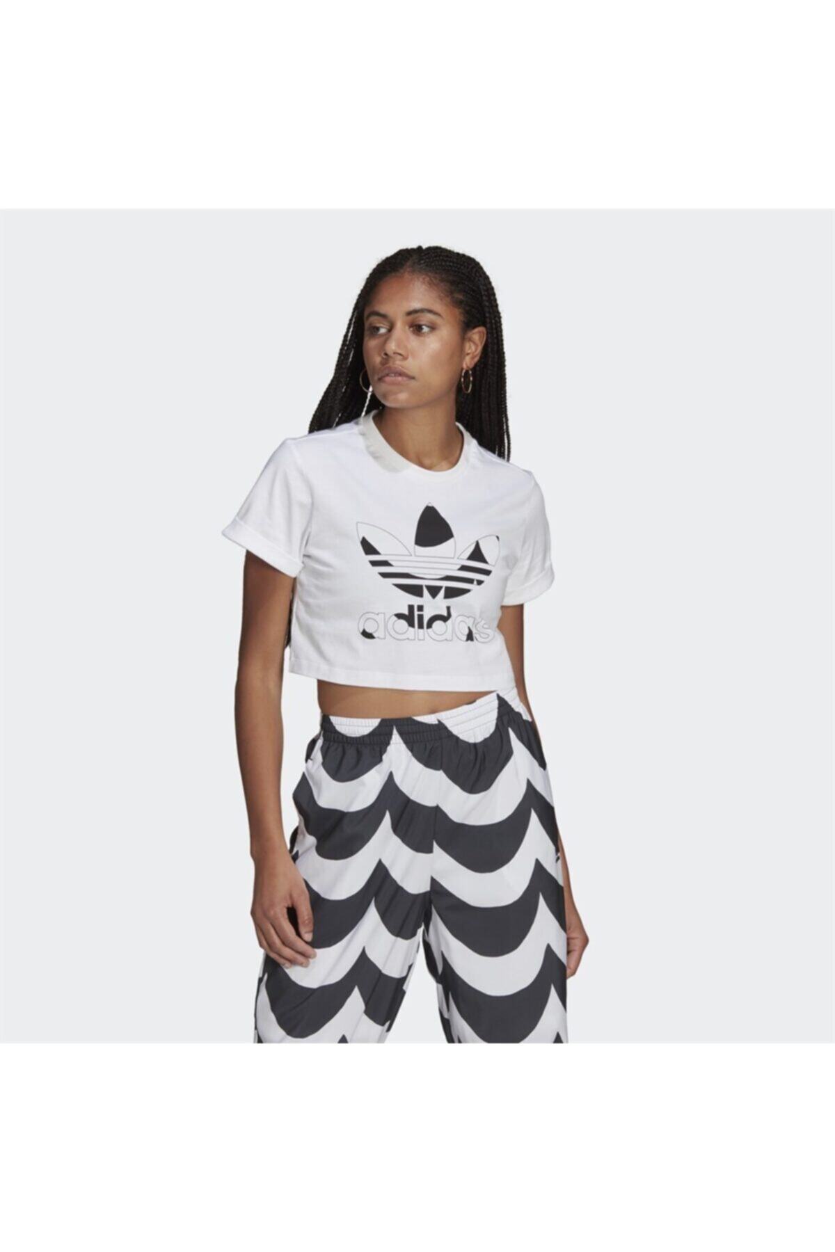 adidas Marimekko Trefoil Infill Kadın Tişört