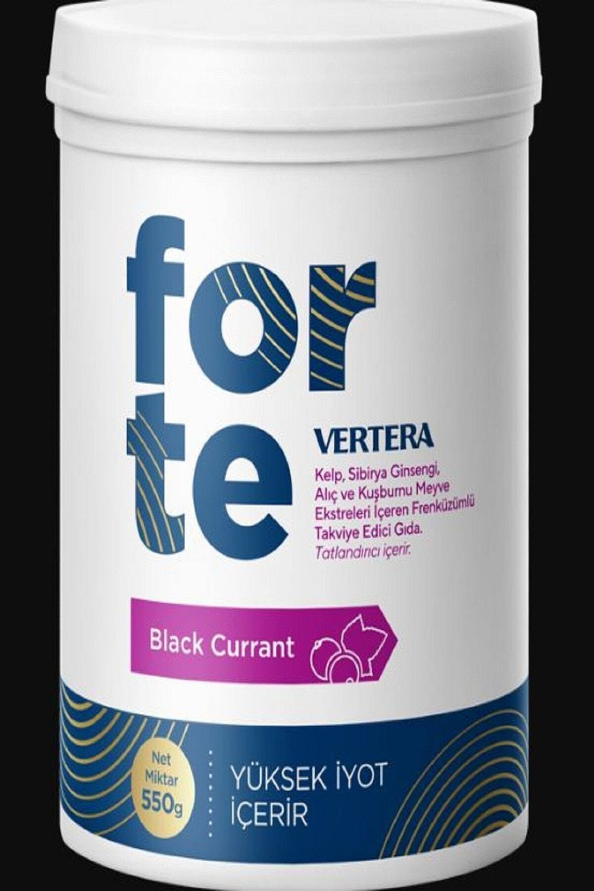 VERTERA Forte Black Currant Kelp Gıda By-0404